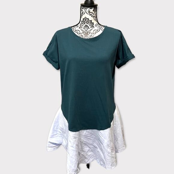 Anthropologie x Holding Horses Flounced T Shirt Dress size XSP - Picture 2 of 11